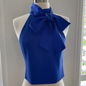 alice+olivia blue top s/p
